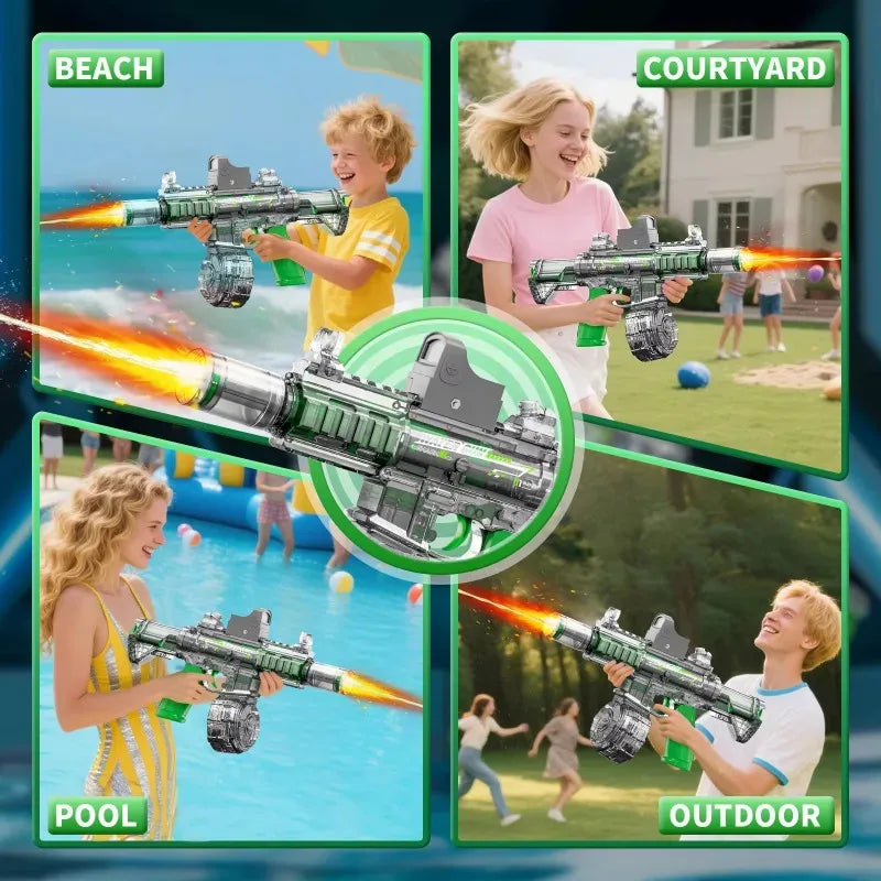 Shark MK2.0 🌊 M416 Automatic Electric Water Machine Gun