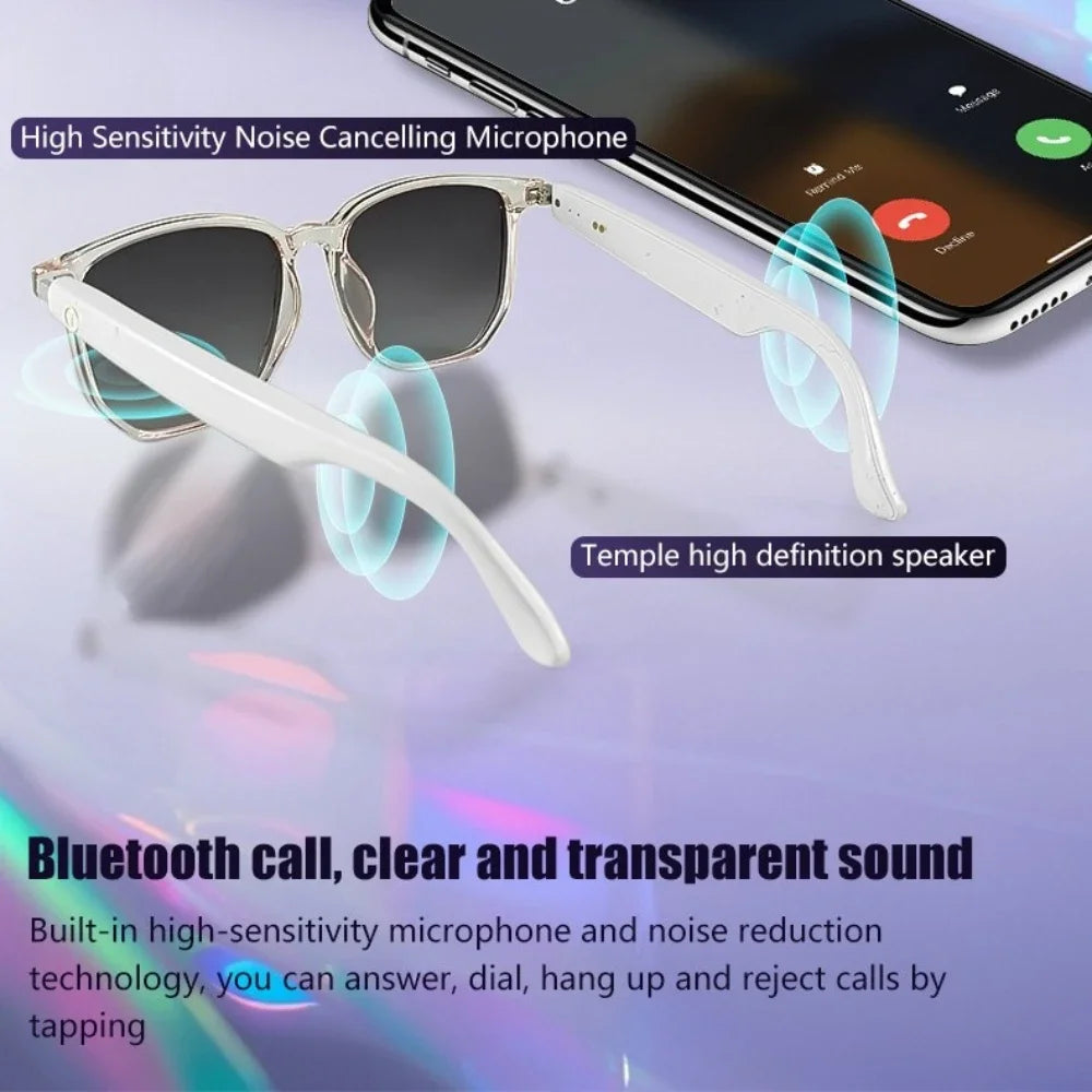 GS03 Upper Smart Glasses - Camera, Video Recording, Bluetooth, Call, Voice Translation, AI Assistant