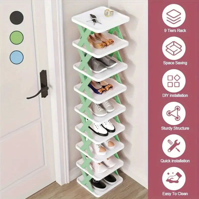 Smart Home Space Organizer - Shoe Rack Storage - Organizer Detachable Shoe Racks - Smart Home Improvement