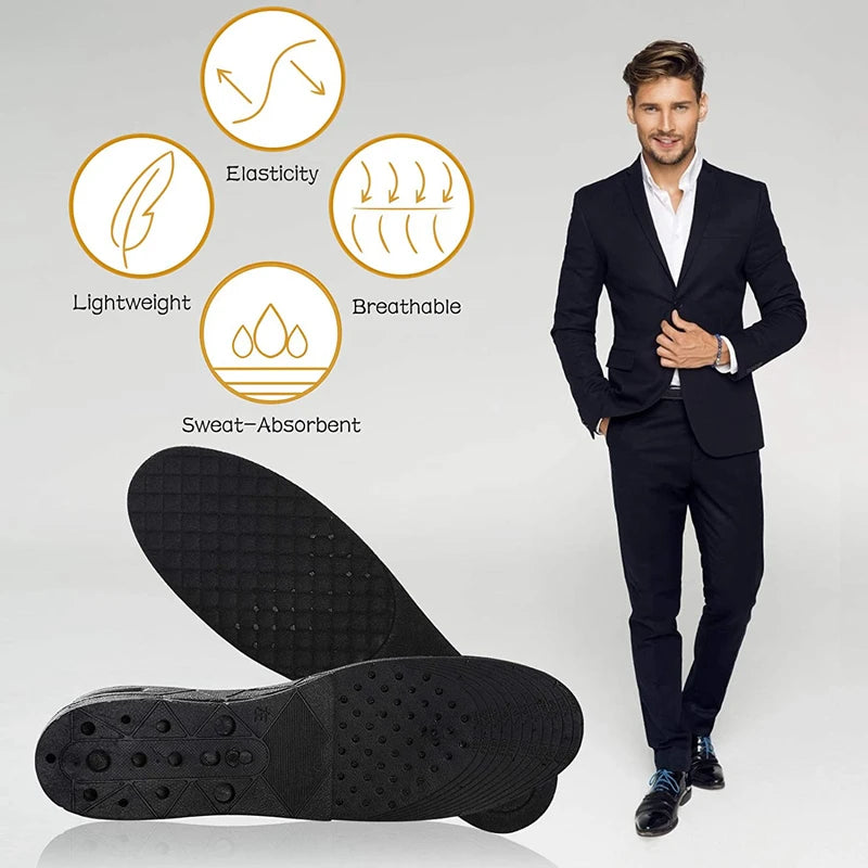 Height Increase Insole Invisible Heightening Template Air Cushion Shoe Inserts Variable Height Insoles Adjustable Foot Pad