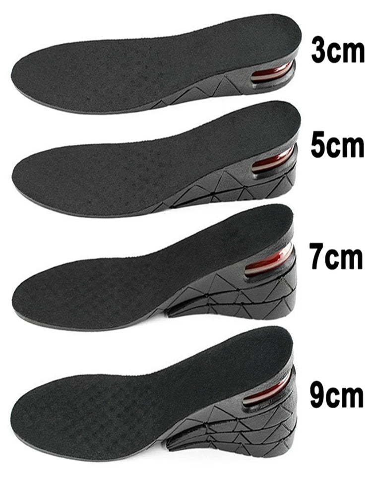 Height Increase Insole Invisible Heightening Template Air Cushion Shoe Inserts Variable Height Insoles Adjustable Foot Pad