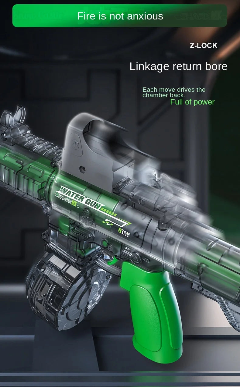 Shark MK2.0 🌊 M416 Automatic Electric Water Machine Gun