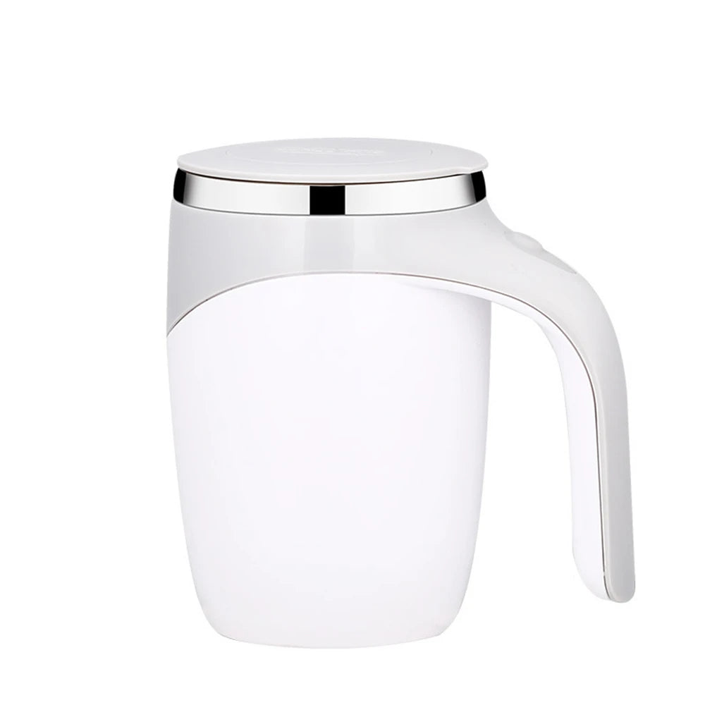 Automatic Stirring Cup Mug Rechargeable Portable Coffee Electric Stirring Stainless Steel Rotating Magnetic Home Drinking Tools