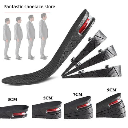 Height Increase Insole Invisible Heightening Template Air Cushion Shoe Inserts Variable Height Insoles Adjustable Foot Pad