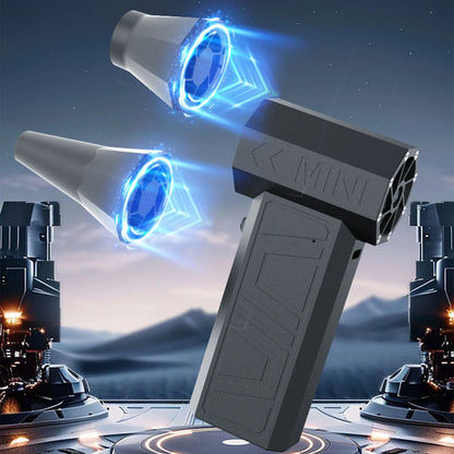 Air Duster Brushless Motor Turbo Blower 105000RPM Rechargeable Multifunctional 4000mAh for Pet Hair Drying