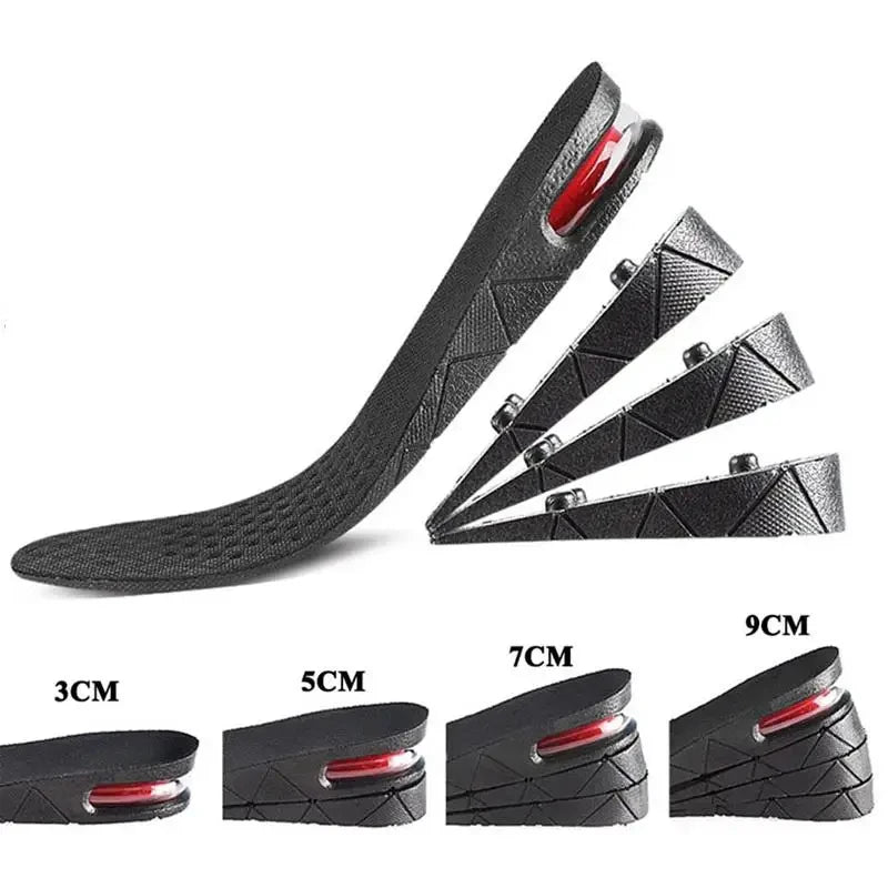 Height Increase Insole Invisible Heightening Template Air Cushion Shoe Inserts Variable Height Insoles Adjustable Foot Pad