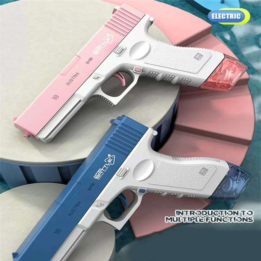 Electric Tatic Water Gun 🌊 Water Battle