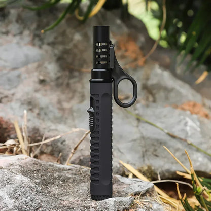 1300° Outdoor Camping Ignition Portable Lighting Gun Stove Accessories Camping Barbecue Flamethrower Inflatable Igniter