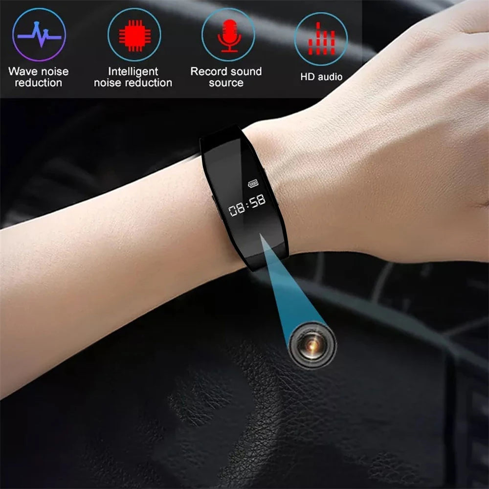 Spy  Watch | 8-256GB Mini Camera Audio Voice Recorder USB Flash Driver Dictaphone Noise Reduce Sound Recording