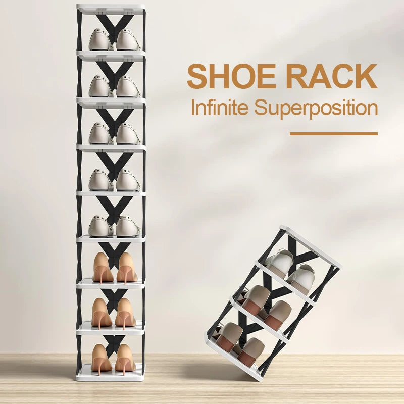 Smart Home Space Organizer - Shoe Rack Storage - Organizer Detachable Shoe Racks - Smart Home Improvement