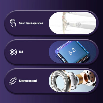 GS03 Upper Smart Glasses - Camera,  Video Recording, Bluetooth, Call, Voice Translation, AI Assistant
