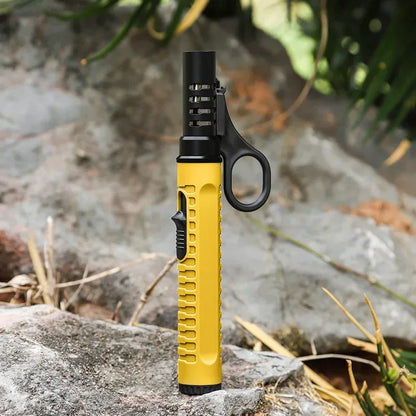 1300° Outdoor Camping Ignition Portable Lighting Gun Stove Accessories Camping Barbecue Flamethrower Inflatable Igniter
