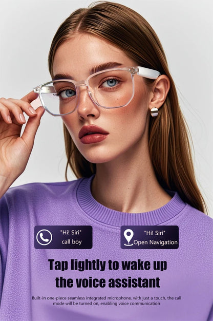 GS03 Upper Smart Glasses - Camera,  Video Recording, Bluetooth, Call, Voice Translation, AI Assistant