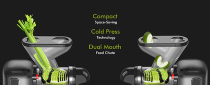 SiFENE Compact Cold Press Juicer |  Single-Serve Slow Masticating Juicer, Easy to Clean, Anti-Clog, Quiet Motor, Home Improvement.