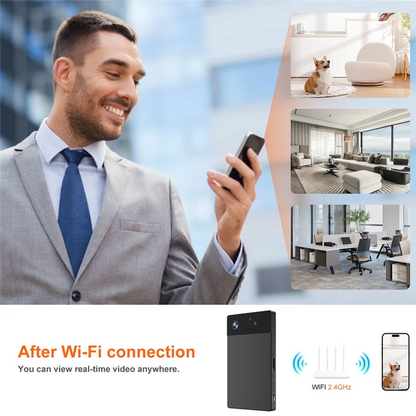 Mini Wireless HD 1080P Home Security Camera  - Night Vision, Private Monitoring, Wifi Camera