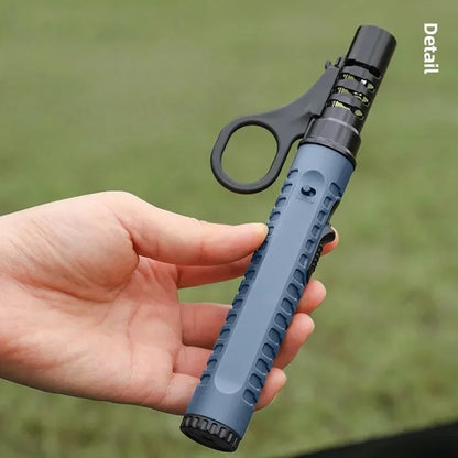 1300° Outdoor Camping Ignition Portable Lighting Gun Stove Accessories Camping Barbecue Flamethrower Inflatable Igniter