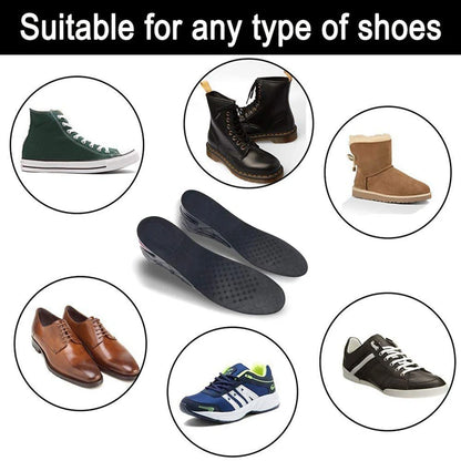 Height Increase Insole Invisible Heightening Template Air Cushion Shoe Inserts Variable Height Insoles Adjustable Foot Pad