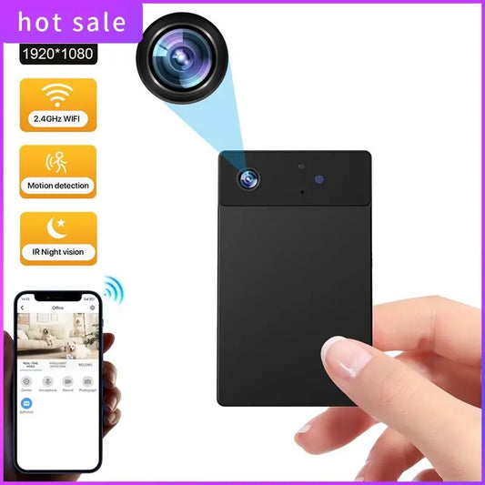 Mini Wireless HD 1080P Home Security Camera  - Night Vision, Private Monitoring, Wifi Camera