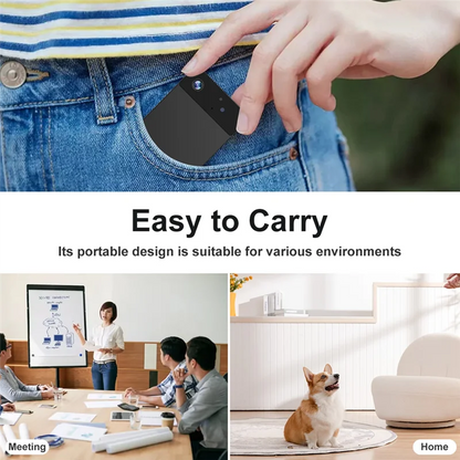 Mini Wireless HD 1080P Home Security Camera  - Night Vision, Private Monitoring, Wifi Camera