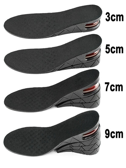 Height Increase Insole Invisible Heightening Template Air Cushion Shoe Inserts Variable Height Insoles Adjustable Foot Pad