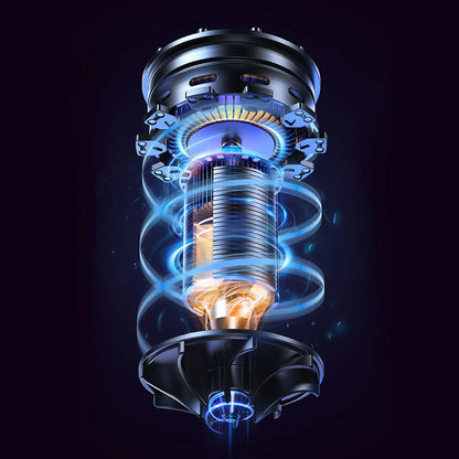 Air Duster Brushless Motor Turbo Blower 105000RPM Rechargeable Multifunctional 4000mAh for Pet Hair Drying