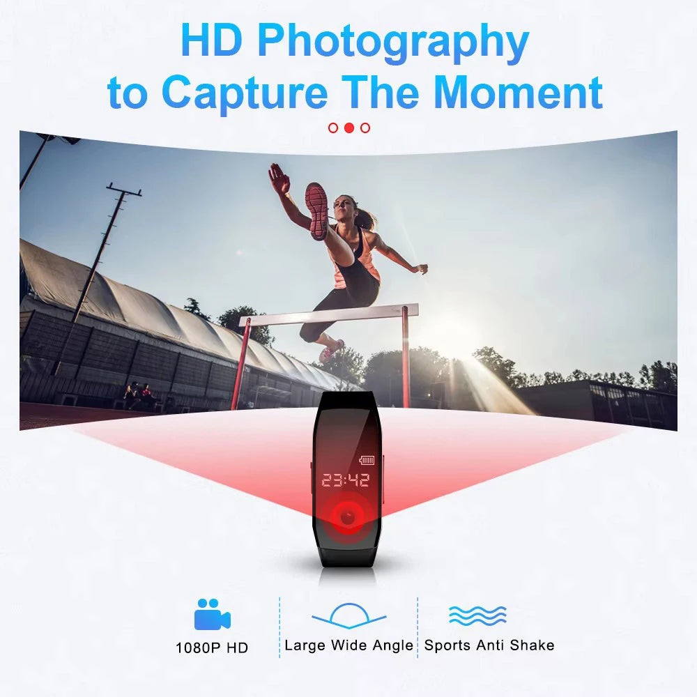 Spy  Watch | 8-256GB Mini Camera Audio Voice Recorder USB Flash Driver Dictaphone Noise Reduce Sound Recording