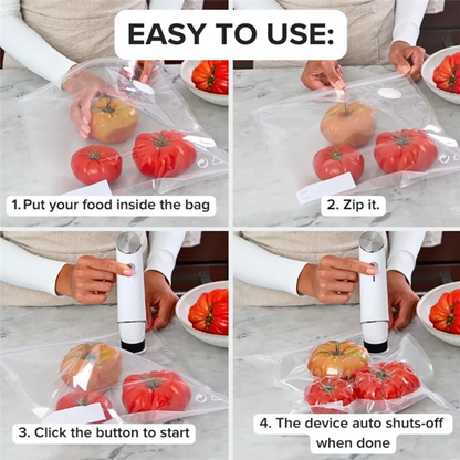 Compact Vacuum Sealer 🧑‍🍳 Smart & Powerful