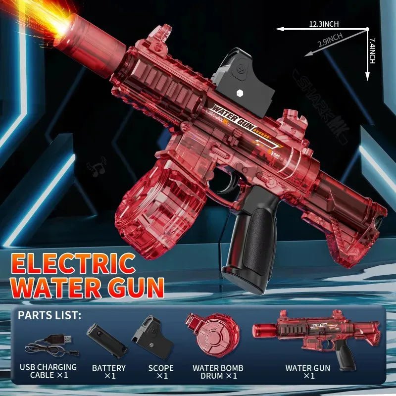 Shark MK2.0 🌊 M416 Automatic Electric Water Machine Gun