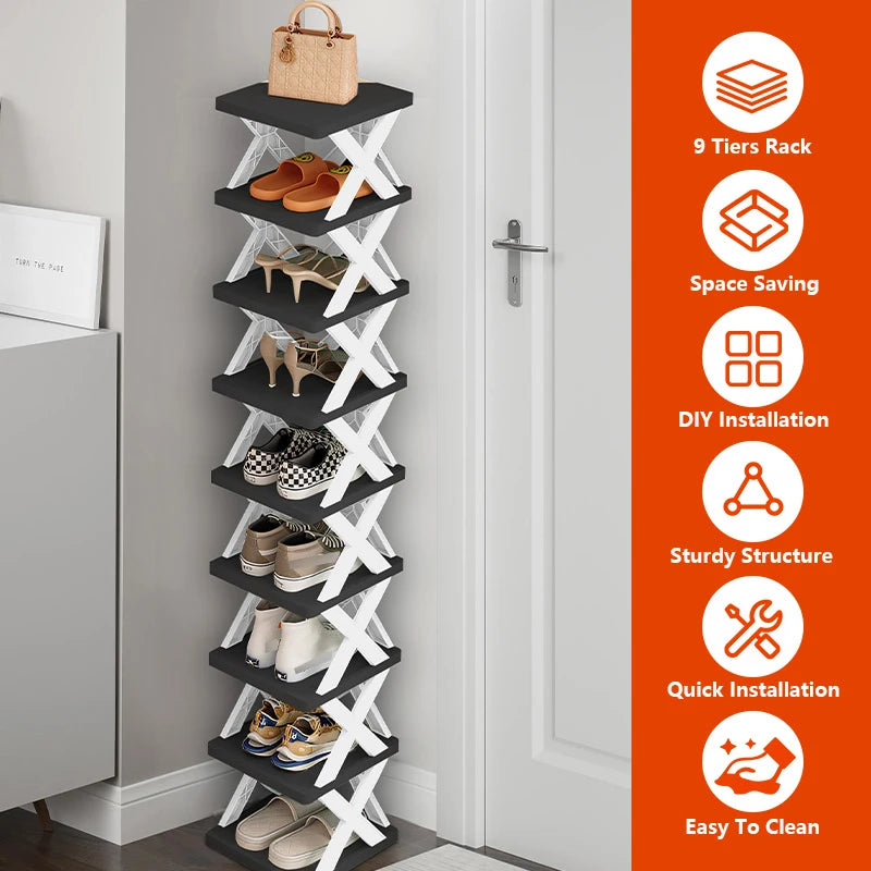 Smart Home Space Organizer - Shoe Rack Storage - Organizer Detachable Shoe Racks - Smart Home Improvement