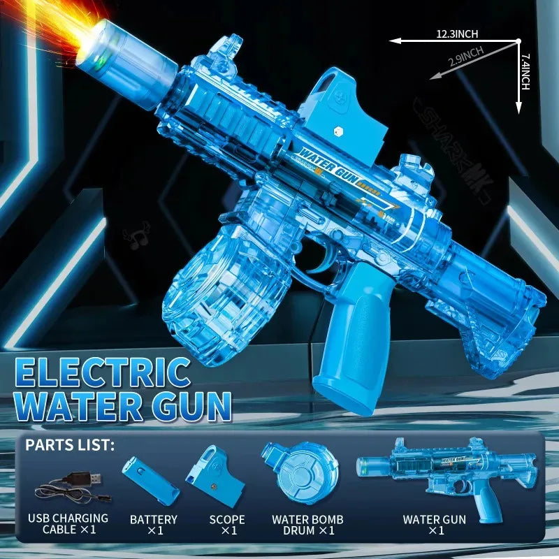 Shark MK2.0 🌊 M416 Automatic Electric Water Machine Gun